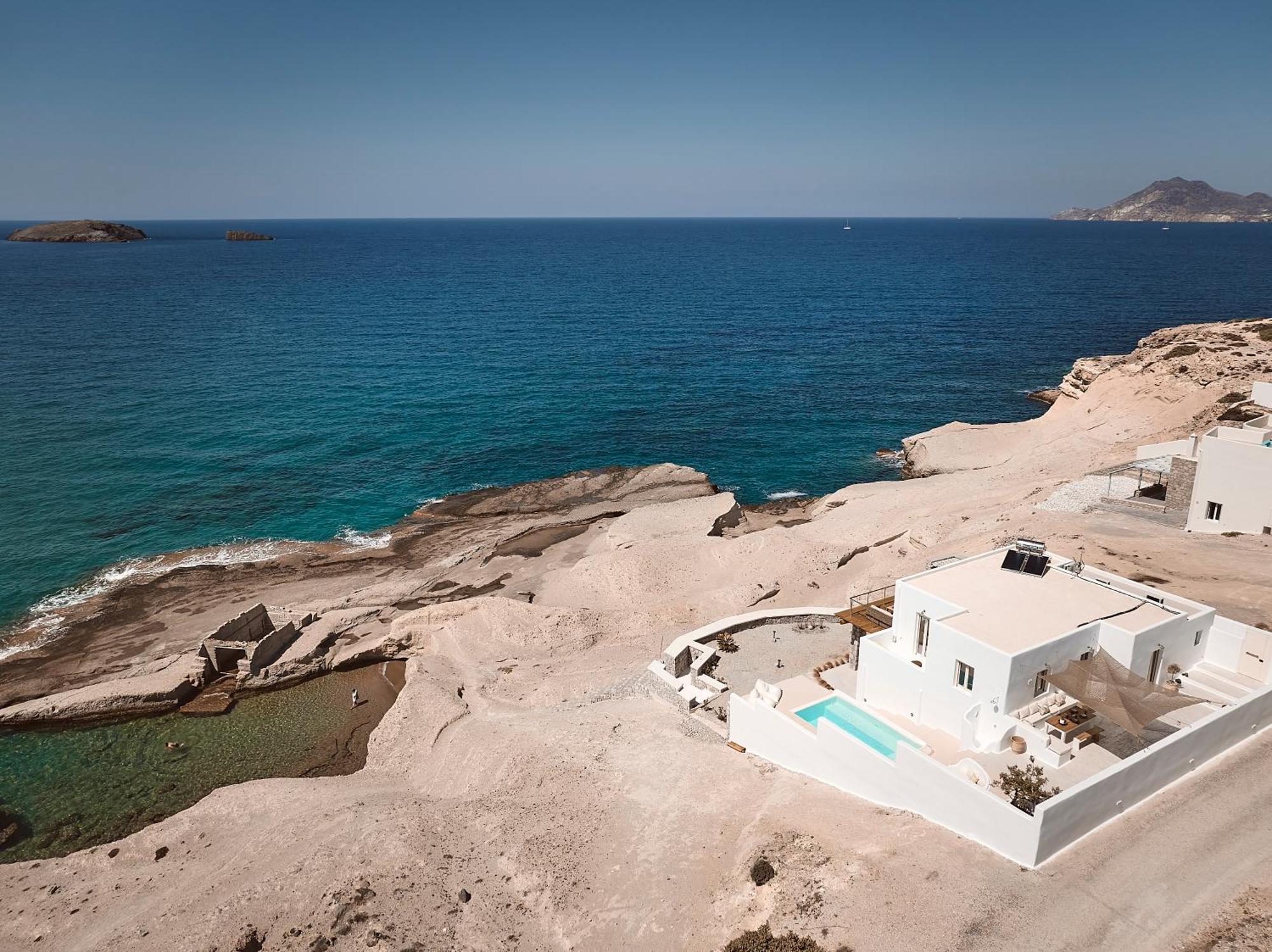 Infinity Villa Milos Pachaina Eksteriør bilde